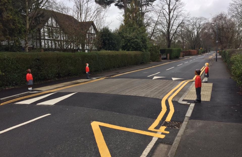 New crossings in Altwood Road