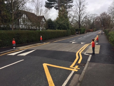 New crossings in Altwood Road